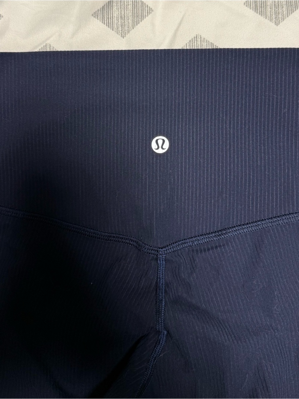 Lululemon Ribbed Aligns 23” - Picture 2 of 3